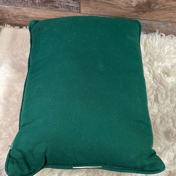 Riverdale Giordano Angel Tapestry Throw Pillow 16 x 12 Metallic Thread Christmas - Picture 6 of 6